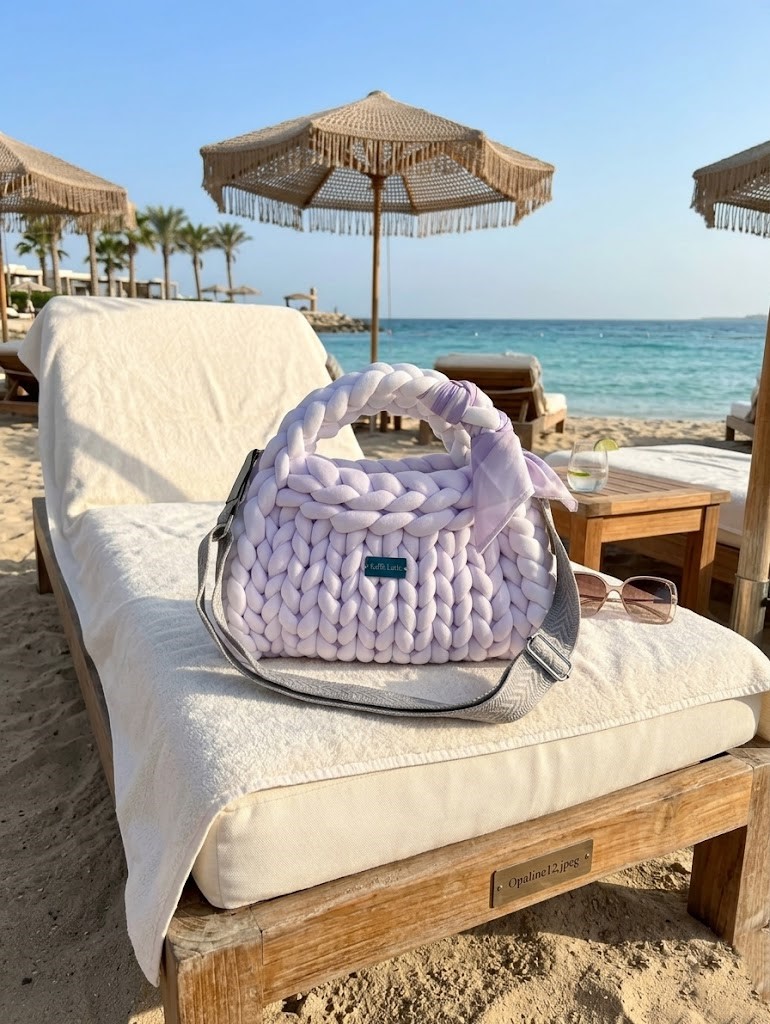 ##Borsa Opaline – Kaffè Latte | Eleganza Artigianale e Lusso##